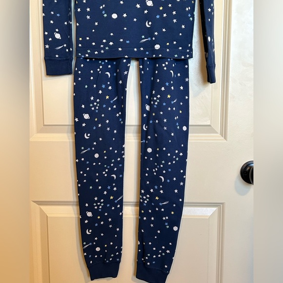 Sz12 Hanna Andersson Sprinkle of Stars Organic Pajama Set - Picture 3 of 8